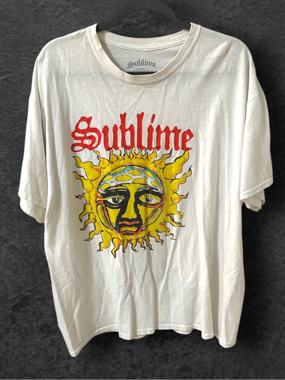 Sublime white short sleeve T- shirt size XL